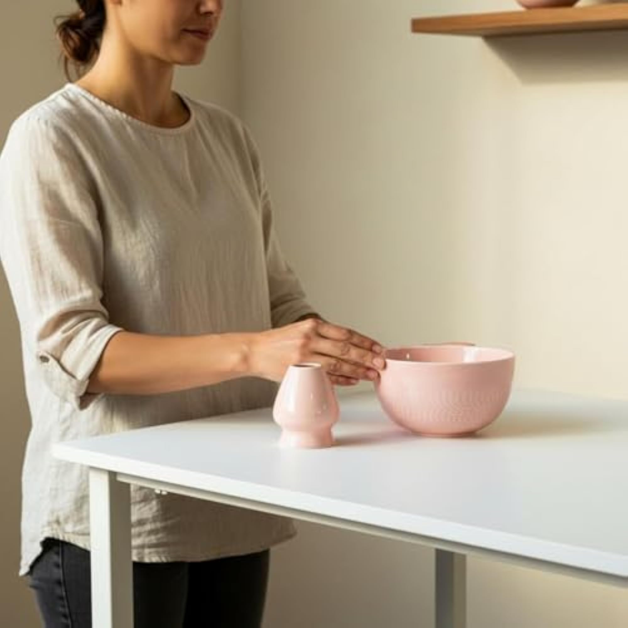 Handmade Vintage Inspired Matcha Bowl for Beginners